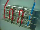 Figure 3. Due to their prismatic structure, SuperCapacitors also save space in series/parallel connection